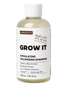Grow It Шампунь для объема и роста волос 300 мл Prosto cosmetics