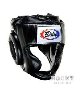 Шлем тренировочный с подбородком и скулами M Fairtex