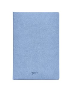 Ежедневник датированный 2023 Vienna синий 140х200 мм 352 стр твердый переплет с поролоном Infolio
