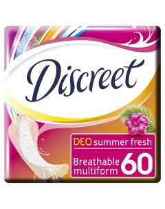Прокладки женские Multiform Deo Summer Fresh Trio 60 шт 0001037392 Discreet