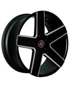 Y 15 9x22 5x130 D71 6 ET38 Satin Black Precision Milling Y 15 9x22 5x130 D71 6 ET38 Satin Black Prec Harp