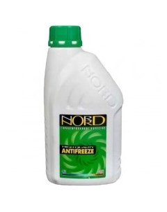 Антифриз NORD High Quality Antifreeze готовый 40C зеленый 1 кг Антифриз NORD High Quality Antifreeze Nord