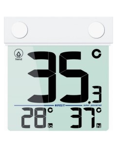 Термометр цифровой на липучке с солнечной батареей 01389 Rst