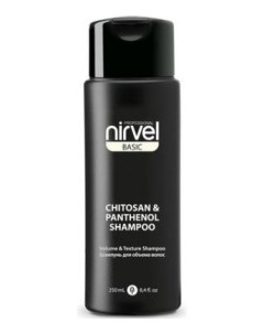 Шампунь для объема тонких и безжизненных волос с хитозаном и пантенолом Shampoo Volume Texture Chito Nirvel