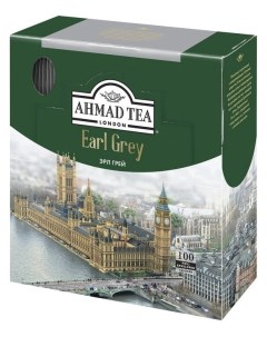 Чай Ahmad Earl Grey черн бергам100пак уп60864 Ahmad tea