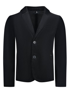 Черный вельветовый пиджак детский Emporio armani