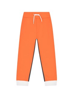 Оранжево серые спортивные брюки детское Emporio armani