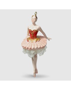Украшение новогоднее балерина 13 см в ассортименте Mercury ny