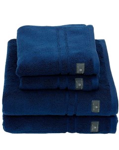Полотенце махровое 50x100см Premium Terry цвет синий Gant home