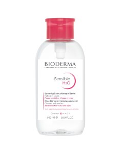 Мицеллярная вода для чувствительной кожи с помпой 500 мл Sensibio Bioderma