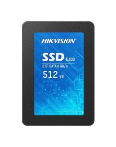 Твердотельный накопитель SSD E100 512 ГБ SATA HS SSD E100 512G Hikvision
