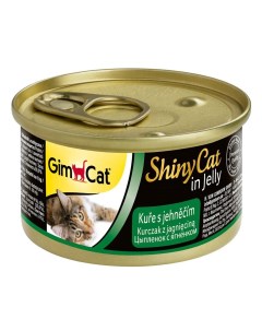GimCat ShinyCat Консервы для кошек из цыпленка с ягненком 70 г Gimborn