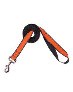 Поводок для собак нейлон светоотражающий оранжевый 25x2 м Rungo