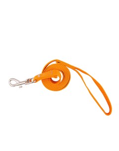 Поводок из нейлона для собак длина 1 5 м ширина 20 мм оранжевый Rungo