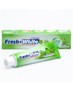Зубная паста для защиты от кариеса Прохладная мята 160 г Fresh White Lion thailand