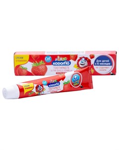 Зубная паста для детей с 6 месяцев с ароматом клубники 40 г Kodomo Lion thailand