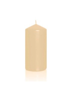Свеча декоративная 15х7 см цилиндр слоновая кость Bartek candles