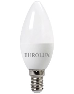 Лампа LL E C37 5W 230 4K E14 свеча 5Вт нейтр Е14 белый Eurolux