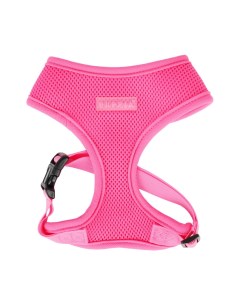Шлейка для собак дышащая Neon Soft розовая M Южная Корея Puppia