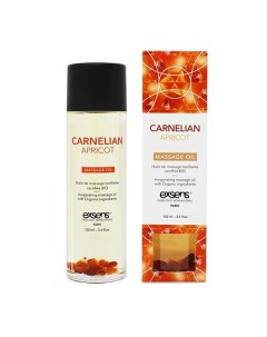 Органическое массажное масло с камнями Carnelian Apricot 100 Exsens