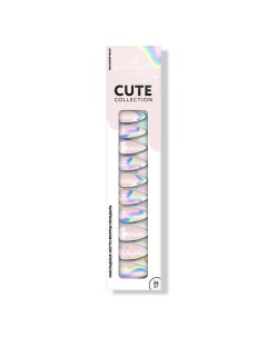 Набор накладных ногтей CUTE Rainbow wave Miamitats