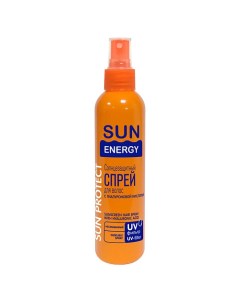 Солнцезащитный спрей для волос с гиалуроновой кислотой 200 Sun energy
