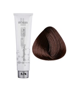 Ухаживающая краска для волос без оксида Molecolar 5 74 Professional by fama