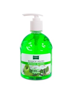 Жидкое мыло Зелёное яблоко 500 Domix green