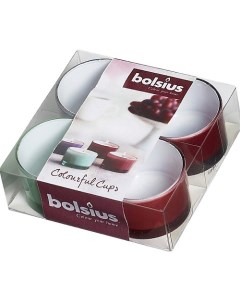 Набор подсвечников Сandle accessories 4 шт для чайных свечей Bolsius