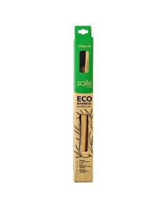 Зубная щетка ECO BAMBOO С ручкой из бамбука средняя Smile care