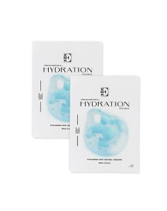 Набор Hydration маска для лица тканевая увлажняющая Entrederma