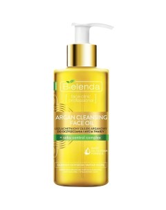 Гидрофильное масло для снятия макияжа sebu control ARGAN CLEANSING FACE OIL 140 Bielenda