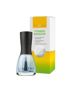 Топ и база для крепления и роста ногтей с витаминами Vitamin Booster Limoni