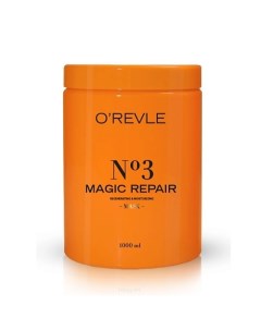 O REVLE Маска для сильно поврежденных волос Magic Repair 3 1000 O`revle
