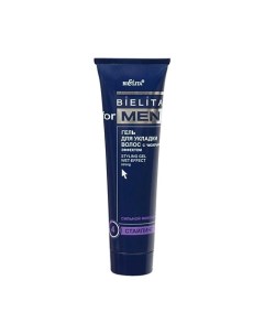 Bielita For Men Гель для укладки волос с мокрым эффектом сильной фиксации 100 Белита