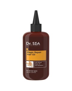 Восстанавливающее масло Magic Oil для волос с маслом зародышей пшеницы и скваленом 100 Dr.sea