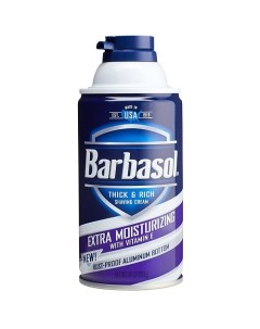 Крем пена для бритья увлажняющая Extra Moisturizing Shaving Cream 283 Barbasol