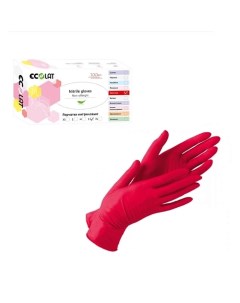 Перчатки нитриловые Red размер M Ecolat
