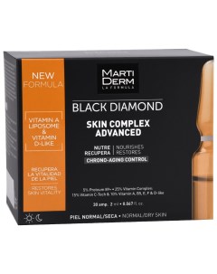 Ампулы Black Diamond Skin Complex Advanced MA112115106 5 2 мл Martiderm (испания)