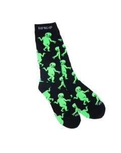 Носки Alien Dance Party Socks Black 2023 Ripndip