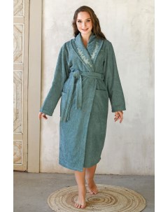Жен халат Банный Мятный р 50 Оптима трикотаж