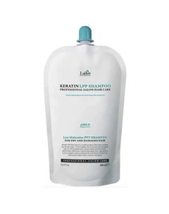 Кератиновый шампунь для для ежедневного ухода Keratin Shampoo Ph 6 0 сменный блок 500 мл Keratin LPP Lador