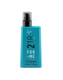 Сыворотка для придания блеска волосам 218 Smooth Me Serum 150 мл For Me Framesi