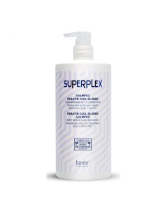 Шампунь для придания холодного оттенка Keratin Cool Blonde Shampoo 750 мл Superplex Barex