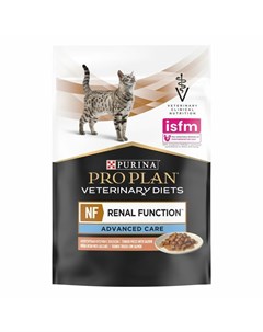 Veterinary Diets NF Renal Function Advanced Care полнорационный влажный корм для кошек для поддержан Pro plan