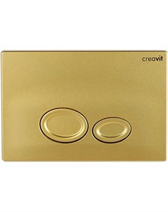 Кнопка смыва Drop GP2006 00 золото матовое Creavit
