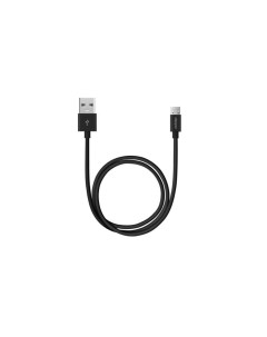 USB кабель USB microUSB 2m 72205 чёрный Deppa