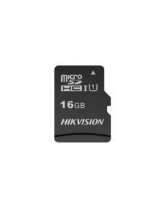 Карта памяти microSDHC UHS I U1 16 ГБ 92 МБ с Class 10 HS TF C1 STD adapter Hikvision