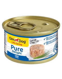 GimDog Pure Delight Консервы для собак из тунца 85 г Gimborn