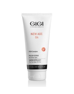 Отшелушивающее мыло скраб Polish Scrub Savon Exfoliant для всех типов кожи 200 мл New Age G4 Gigi